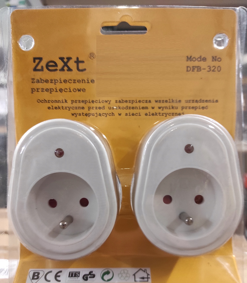 ZEXT ZABEZPIECZENIE PRZEPIĘCIOWE 3500W DFB-320 Marka Led-lux