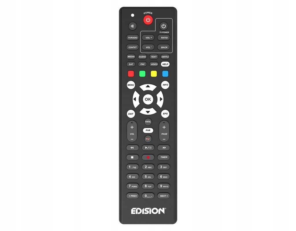 Pilot uniwersalny Edision 07000063 czarny