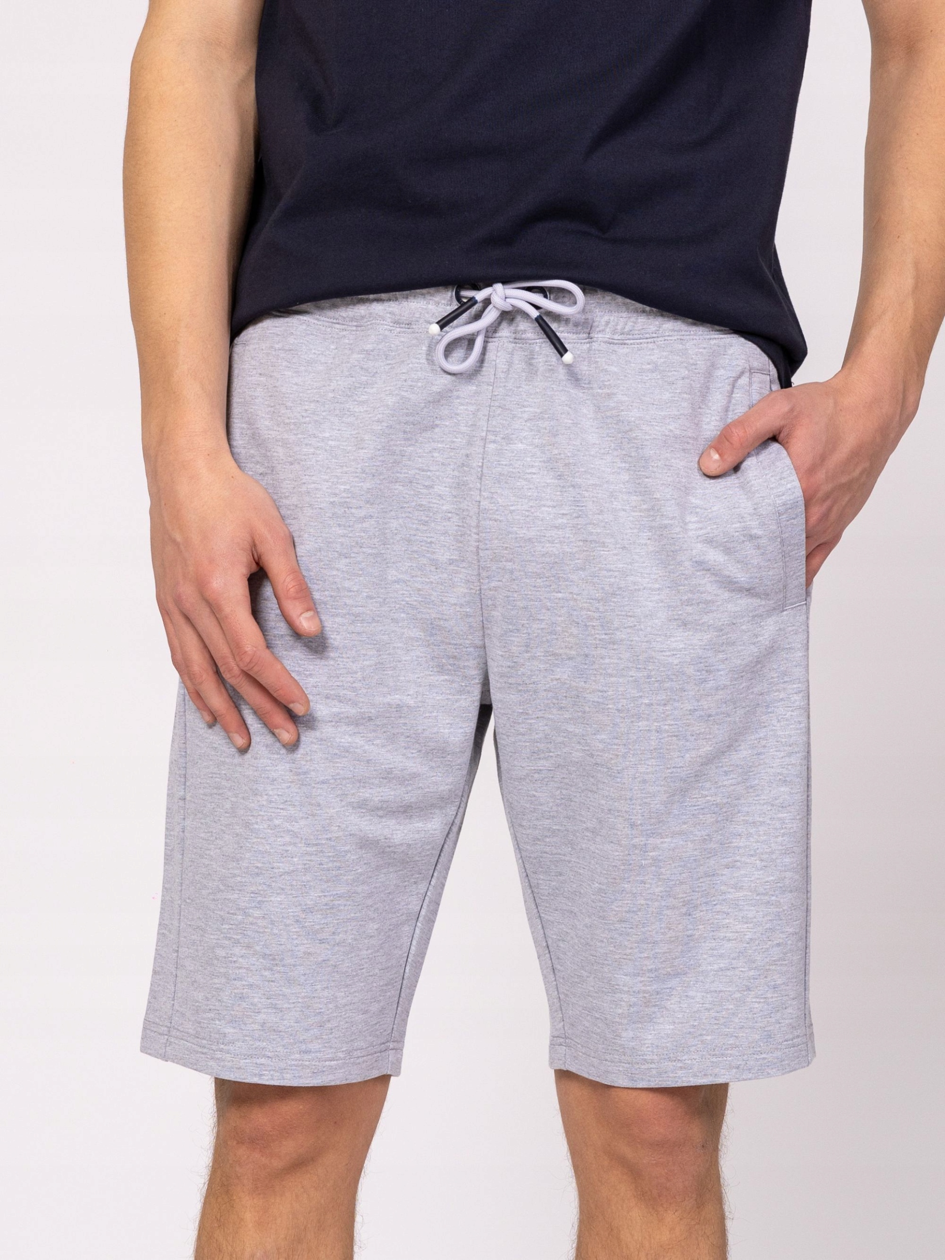 Heavy Tools Pánské Krátké Kraťasy Teplákové Šortky Zivio String Šedé M