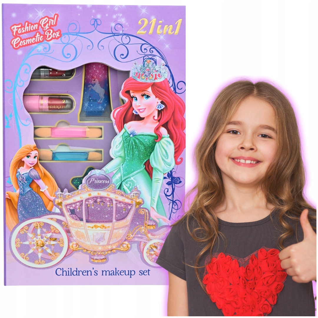 NOWOŚĆ* PALETA Z KOSMETYKAMI TWARZ MAKEUP PAZNOKCIE BEZPIECZNE IDEALNE Rodzaj zestaw