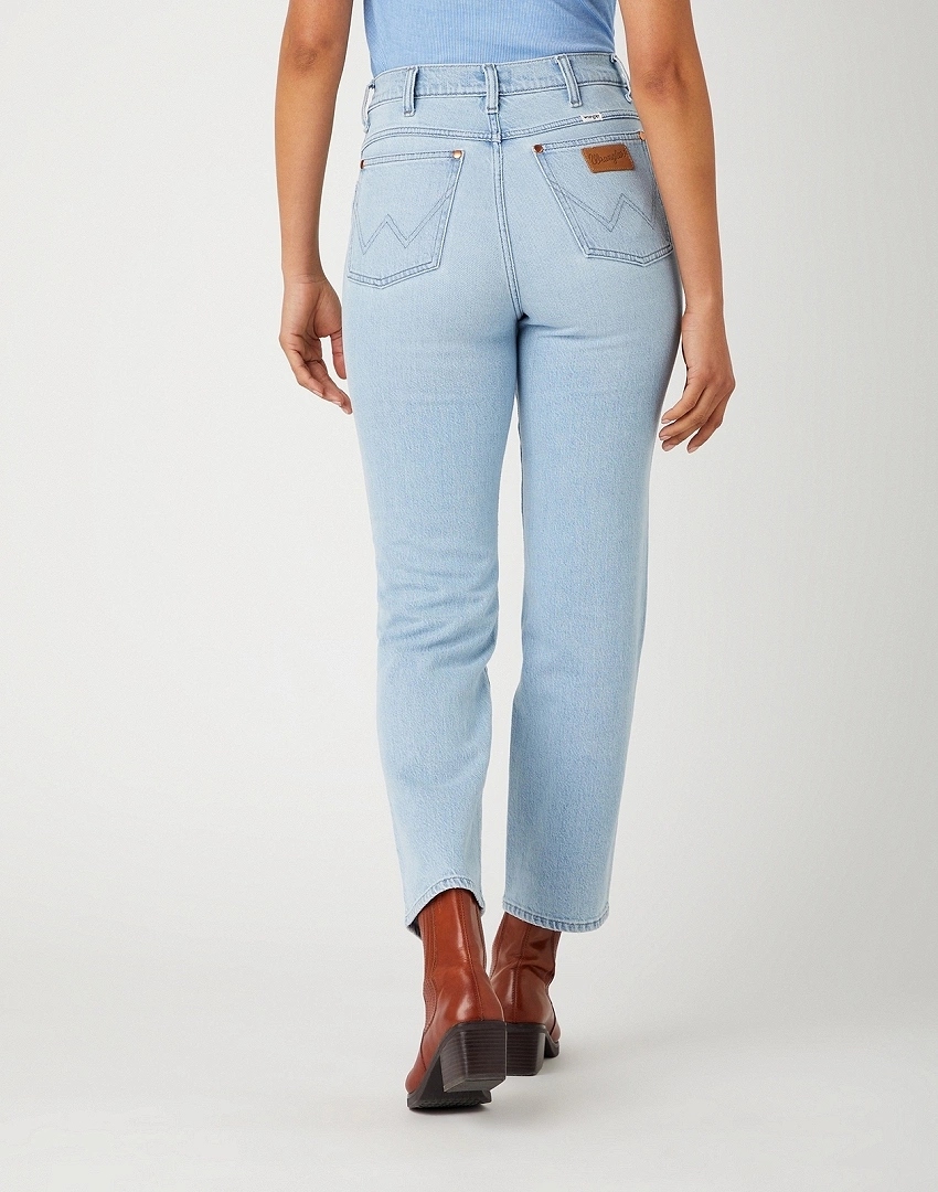 Dámské volné kalhoty Wrangler Wild West Bright Cloud W2H23833A 28/32