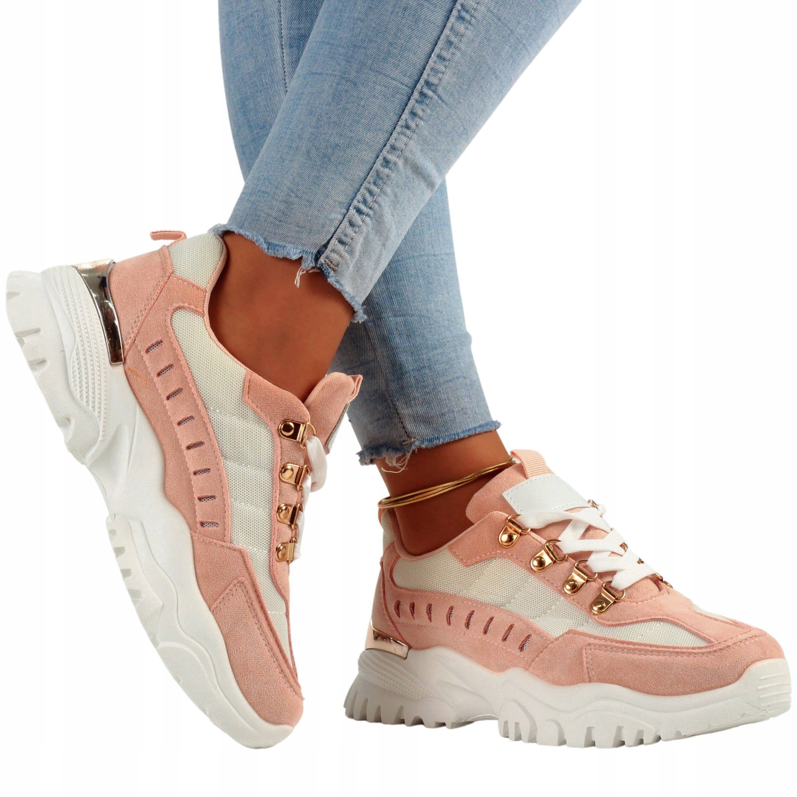 

Buty Damskie Sportowe Sneakersy Obuwie Mocne