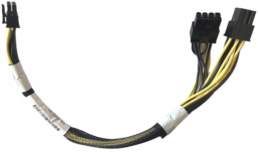 KABEL ZASILAJĄCY GPU 2x8-PIN PCIe RISER 1x8-PIN 25CM P03851-001 P04670-001
