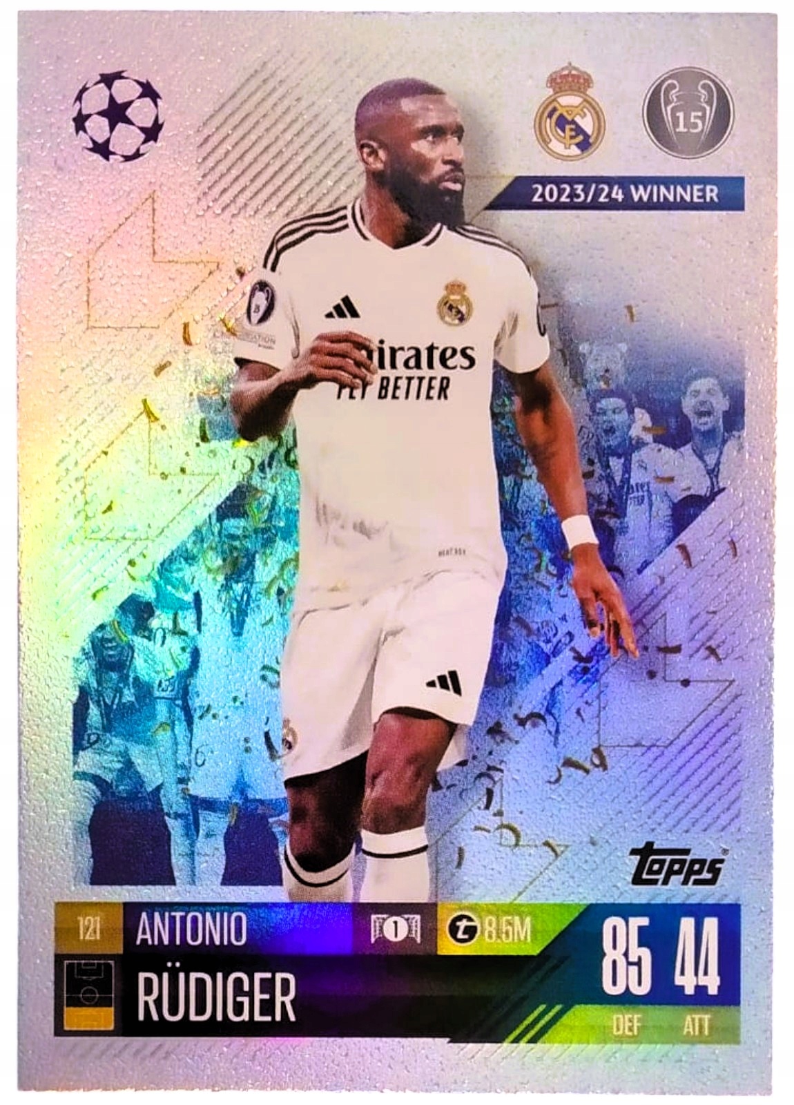 「THE MATCH 2022」WINNER Yogibo TOPPS MATCH ATTAX 2024-2025 Chrome Pro Elite Shield SH 8