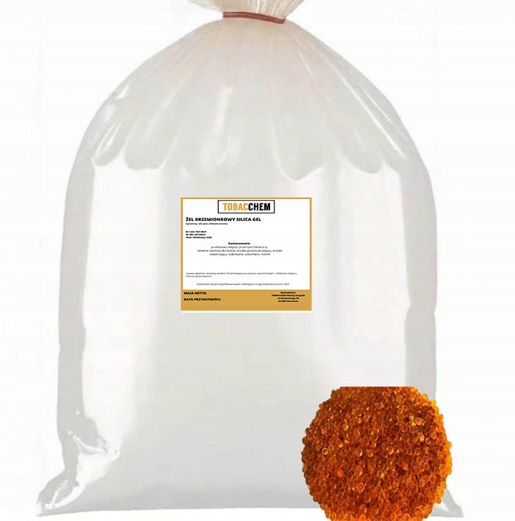 Gel Orange Silica Gel (silikážel) – Pohlcovač Vlhkosti 5 kg