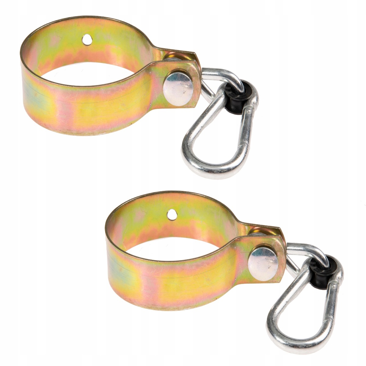 HAK DO HUŚTAWKI OBEJMA Z KARABINCZYKIEM FI120 OWAL