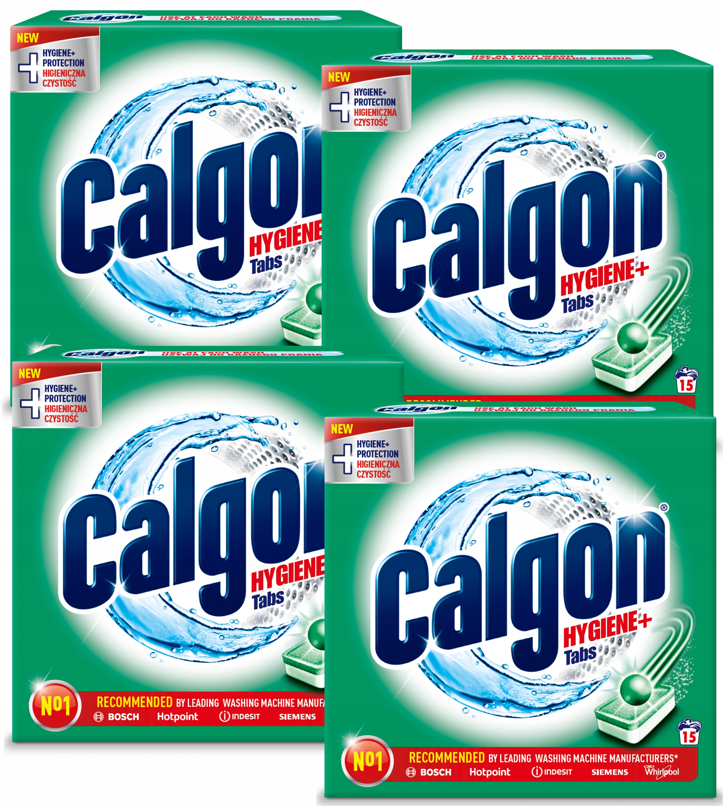 

Calgon Hygiene Odkamieniacz Kapsułki do Pralki 60