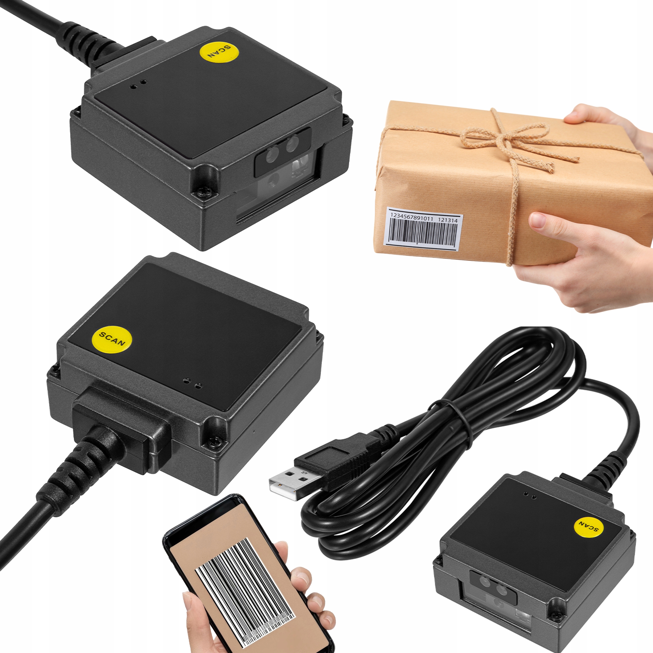 Stacionární Čtečka Čárových Kódů Kabelová Usb Virtual Com Automat