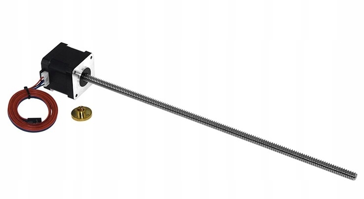 NEMA17 - zintegrowana śruba trapezowa T8 400mm - 1 szt - do drukarek 3D