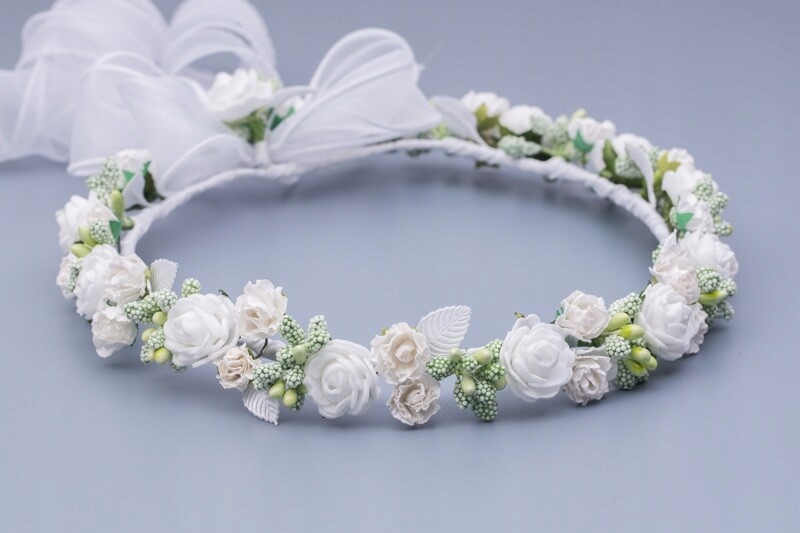 Wianek komunijny uroczy 095