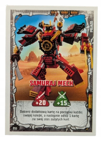 Karta Lego Ninjago Seria 4 Numer 211