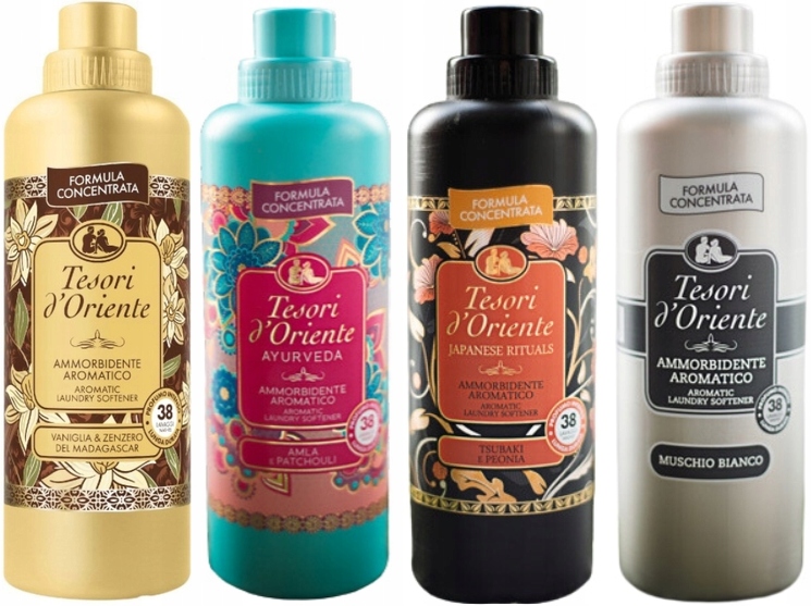 Levně Tesori d'Oriente Sada 4 krásných aviváží 760 ml Vajm