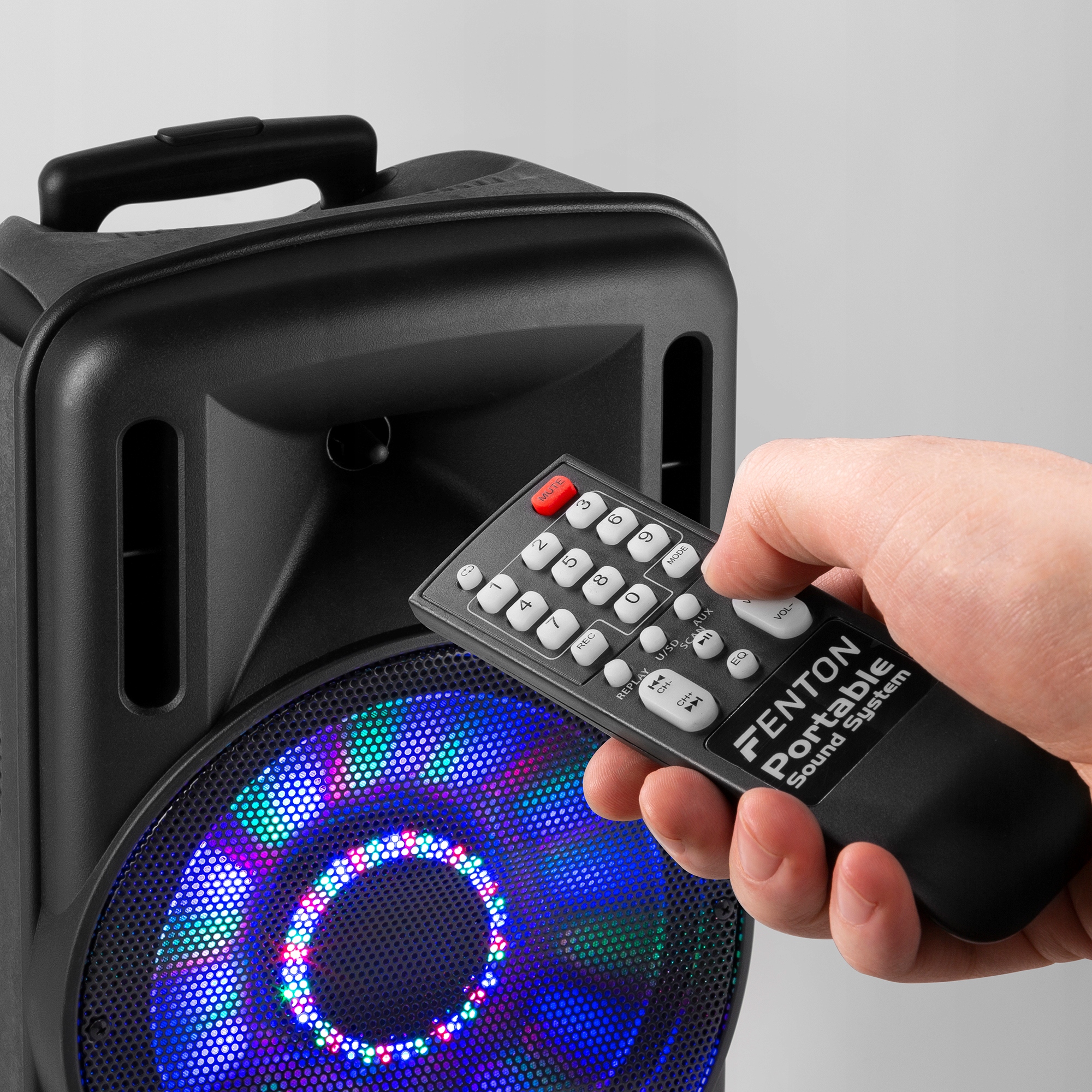 Kolumna aktywna przenośna Fenton FT12LED USB/BT Model FT12LED