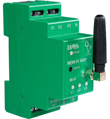 Monitor Energii Elektrycznej MEW-01/MRP Trójfazowy Zamel