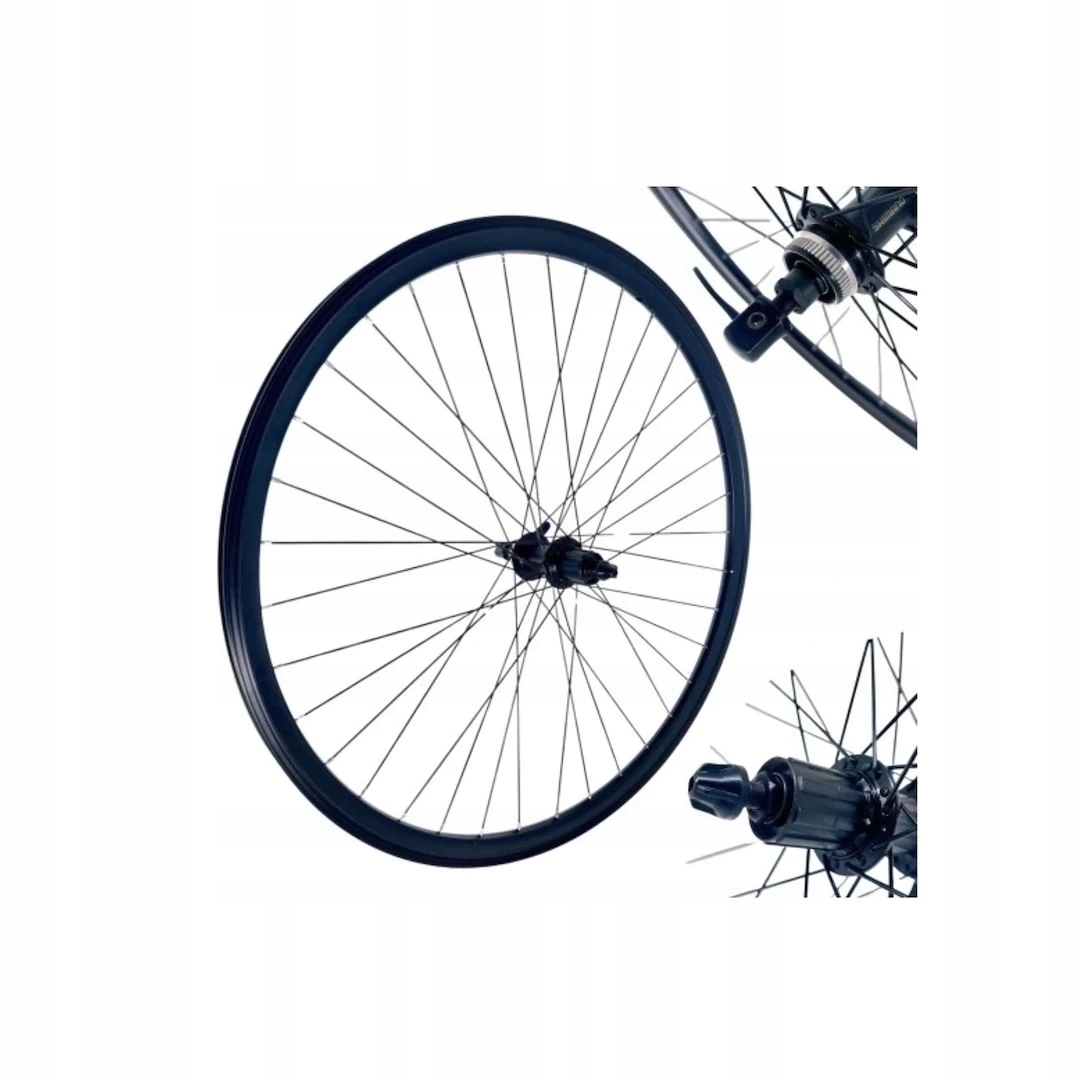 Kolo 27,5'' zadní náboj Shimano Qr Disc pod kazetu, černé