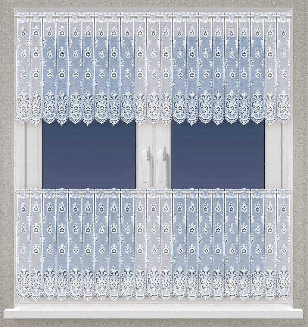 Zazdroska zazdrostka lambrekin 400x90 fala zazdrostki krótka firanka gęsta