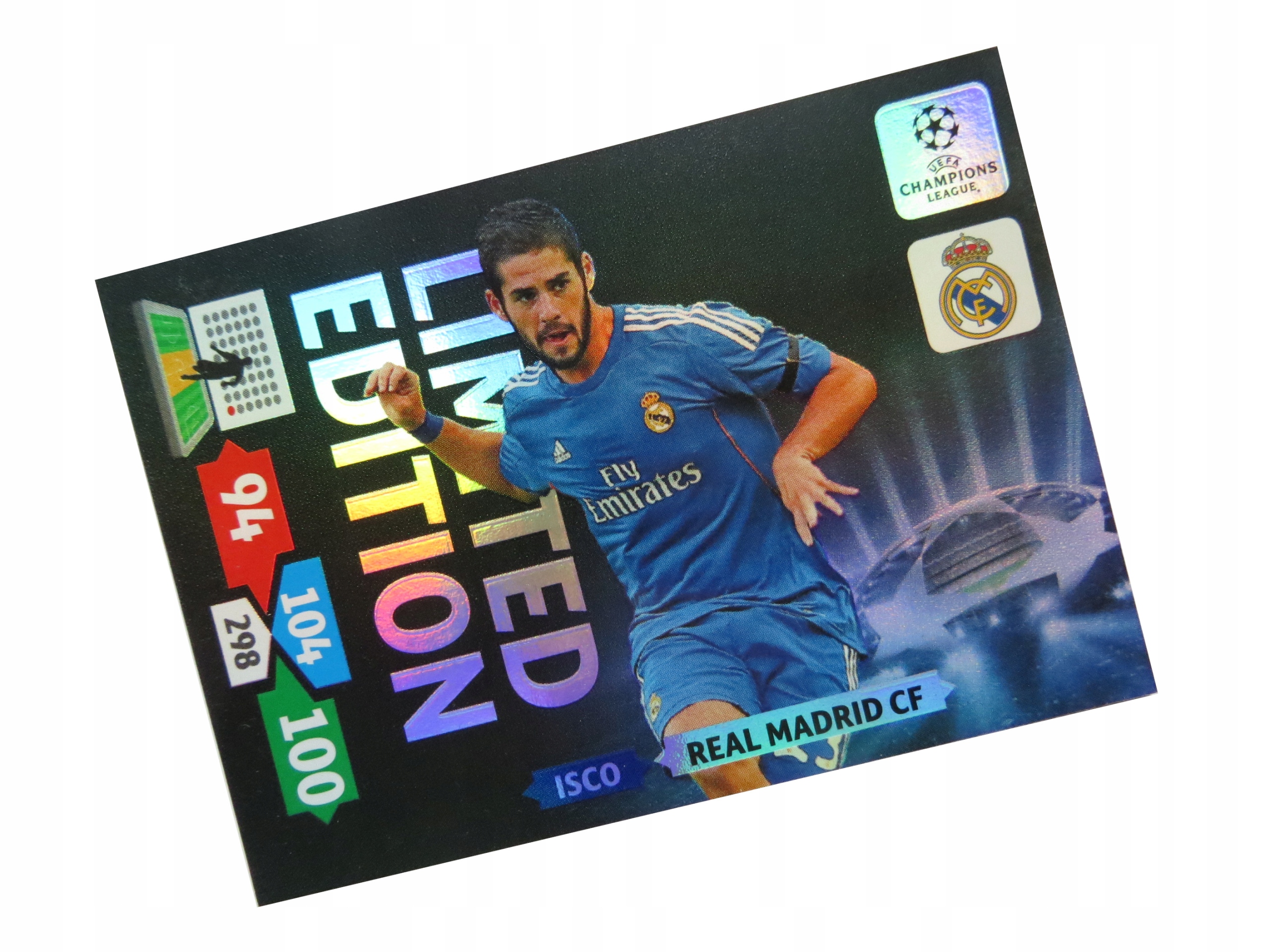 Panini Champions League 2013/2014 Karta Piłkarska Limited Isco Real Madryt