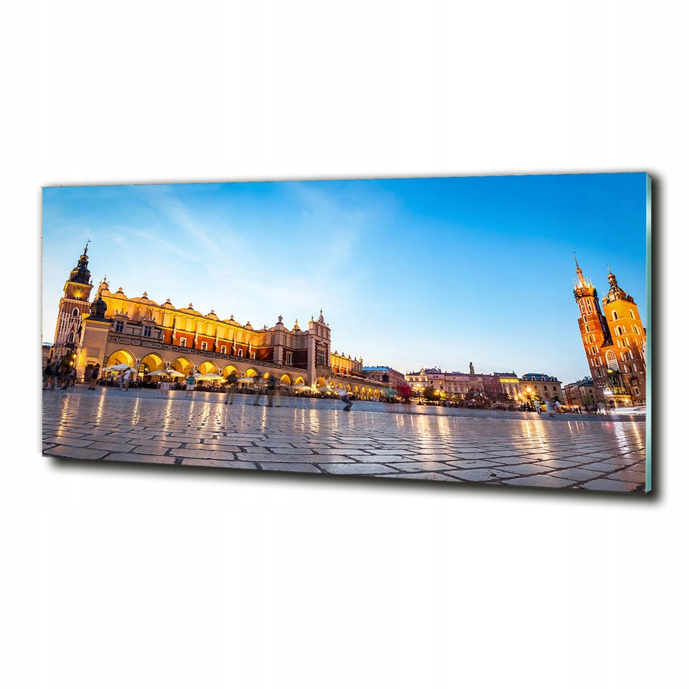 Sklenený fotoobraz na stenu Krakov Poľsko 125x50