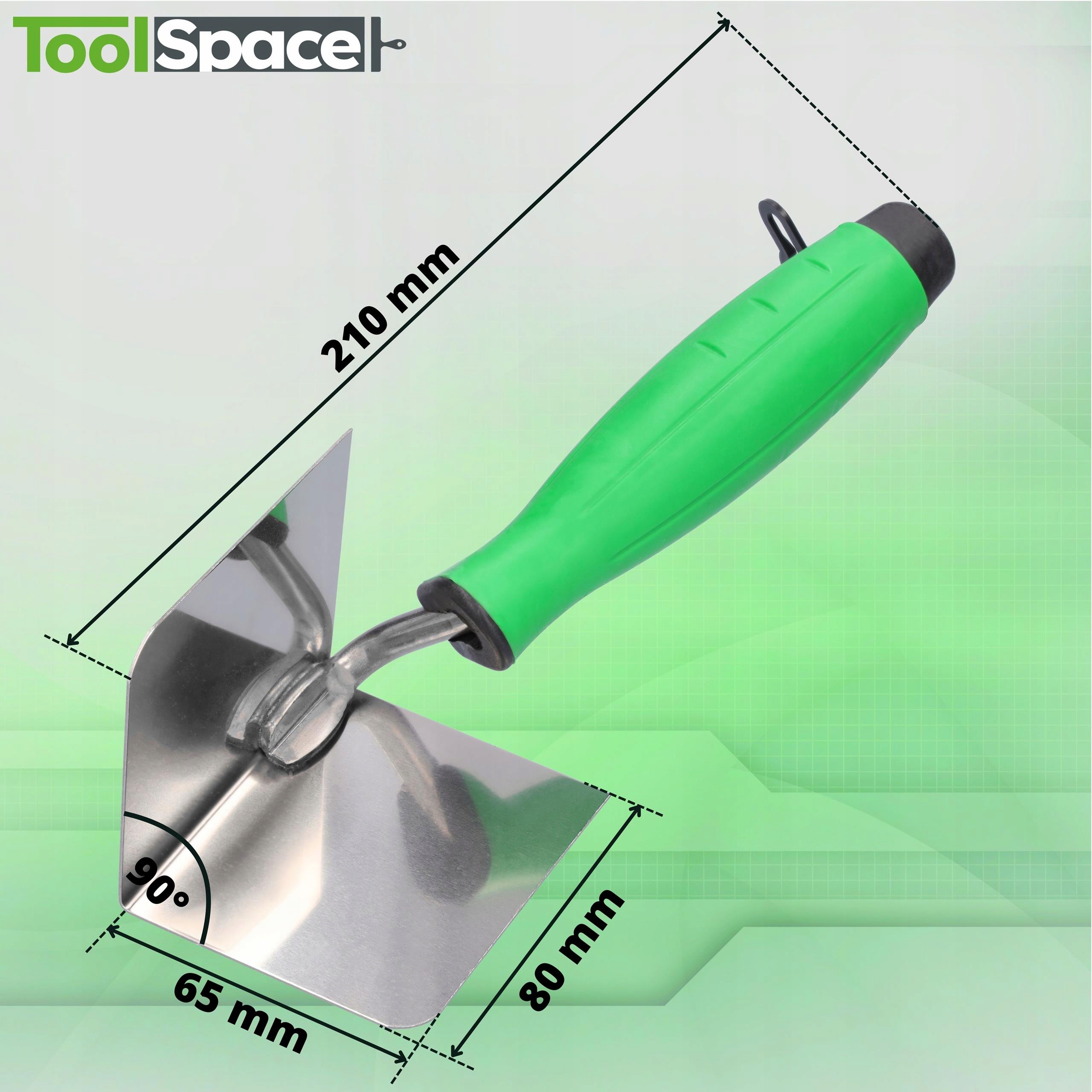 Kielnia kątowa wewnętrzna zewnętrzna 80x65mm ZESTAW 2 SZT Typ kielnia