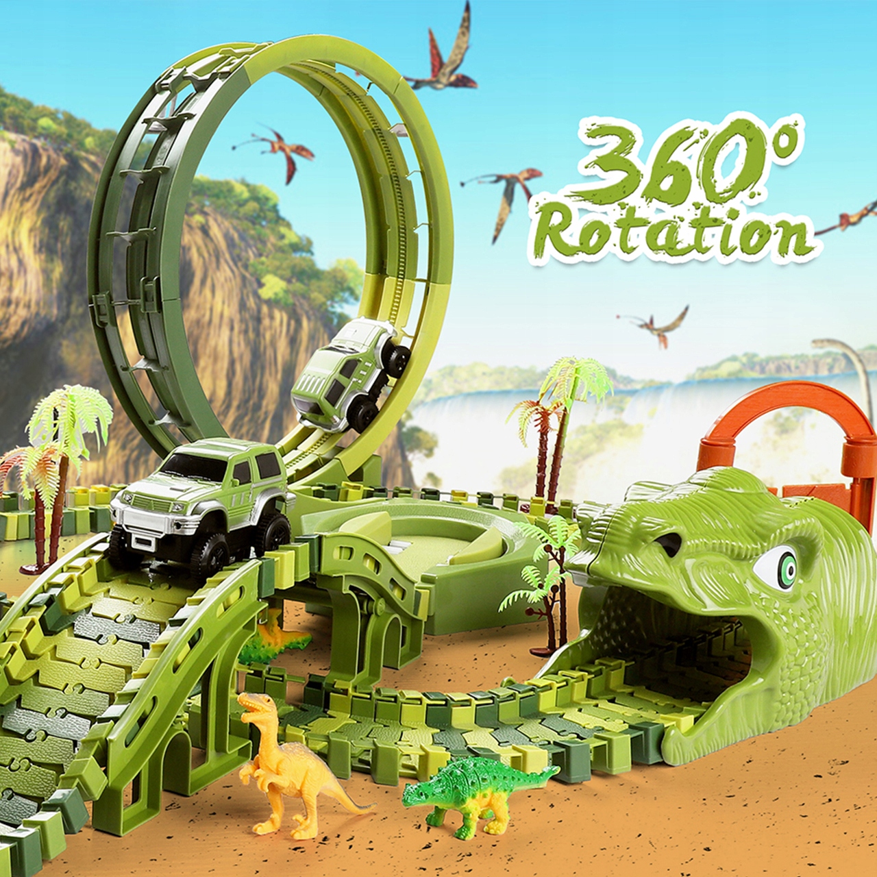 MEGA RACING TRACK DINOSAUR PARK MAGIC TRACK 260el Сертифікати, відгуки, схвалення CE EN 71