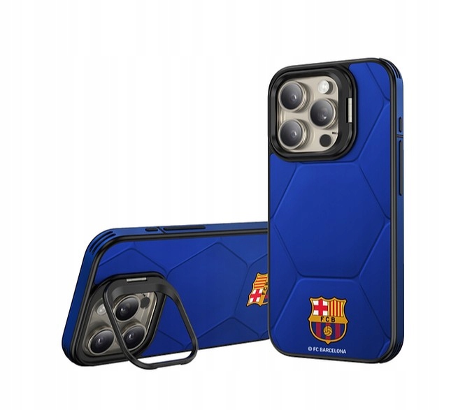 Pouzdro pro iPhone 15 Pro Max Fc Barcelona Kožené Magnetické Magsafe Se