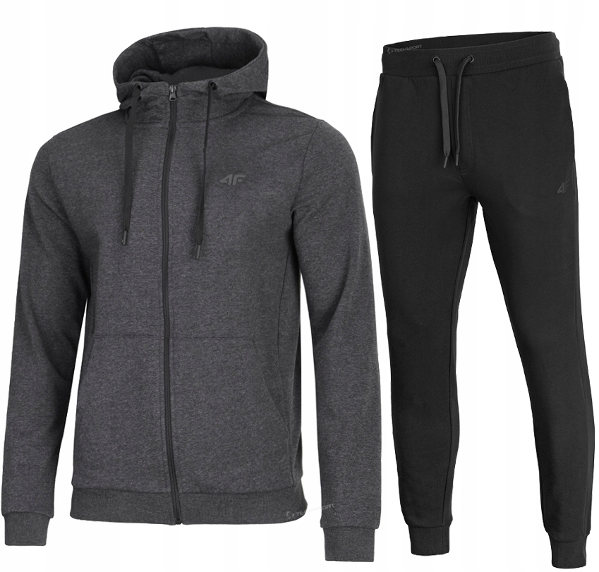 

4F Męski Dres Bawełna Komplet Bluza Spodnie L