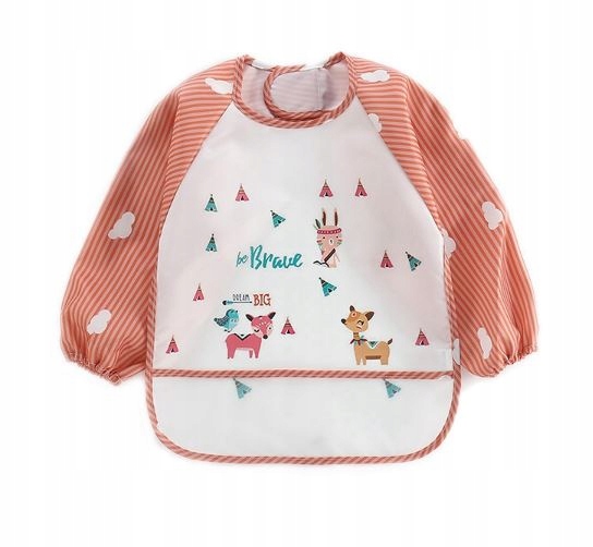 

Śliniak Fatruszek z Długimi rękawami i kieszonką