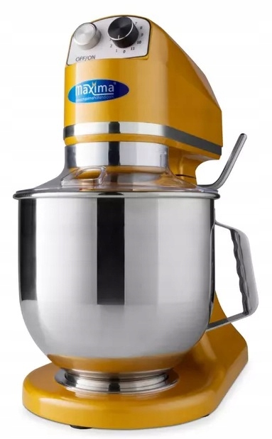 Kuchyňský robot Planetární mixér 7 l Zlatý Maxima 09360765