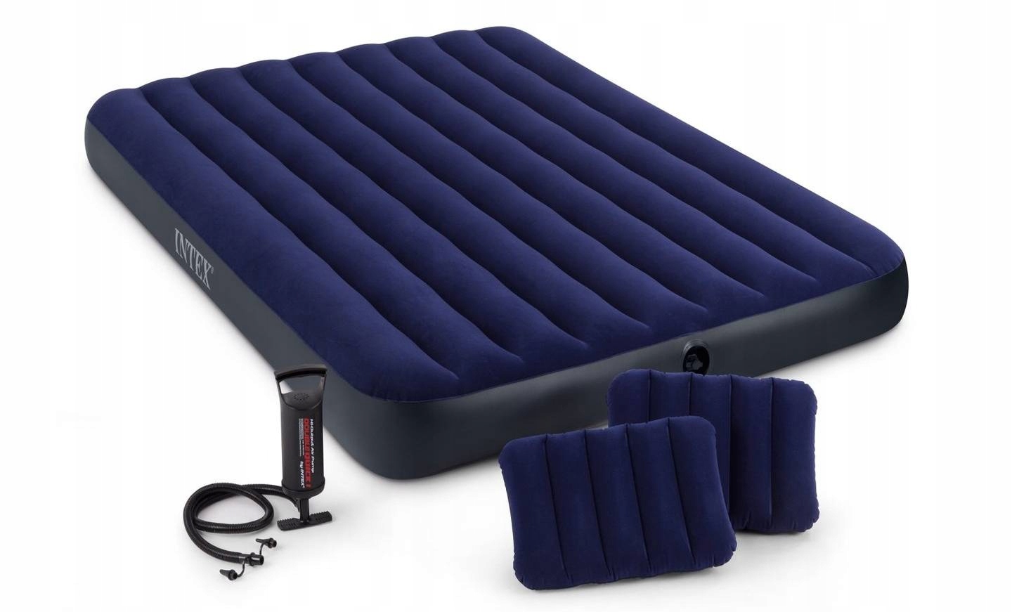 Matrace Intex 64765, dvoumístná sada polštáře pumpa