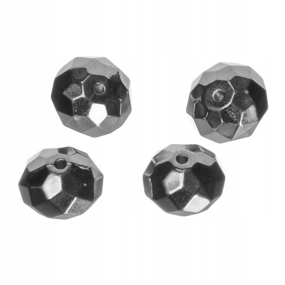 kmet112 Koraliki posrebrz.CCB rondelle 14x9mm 4szt