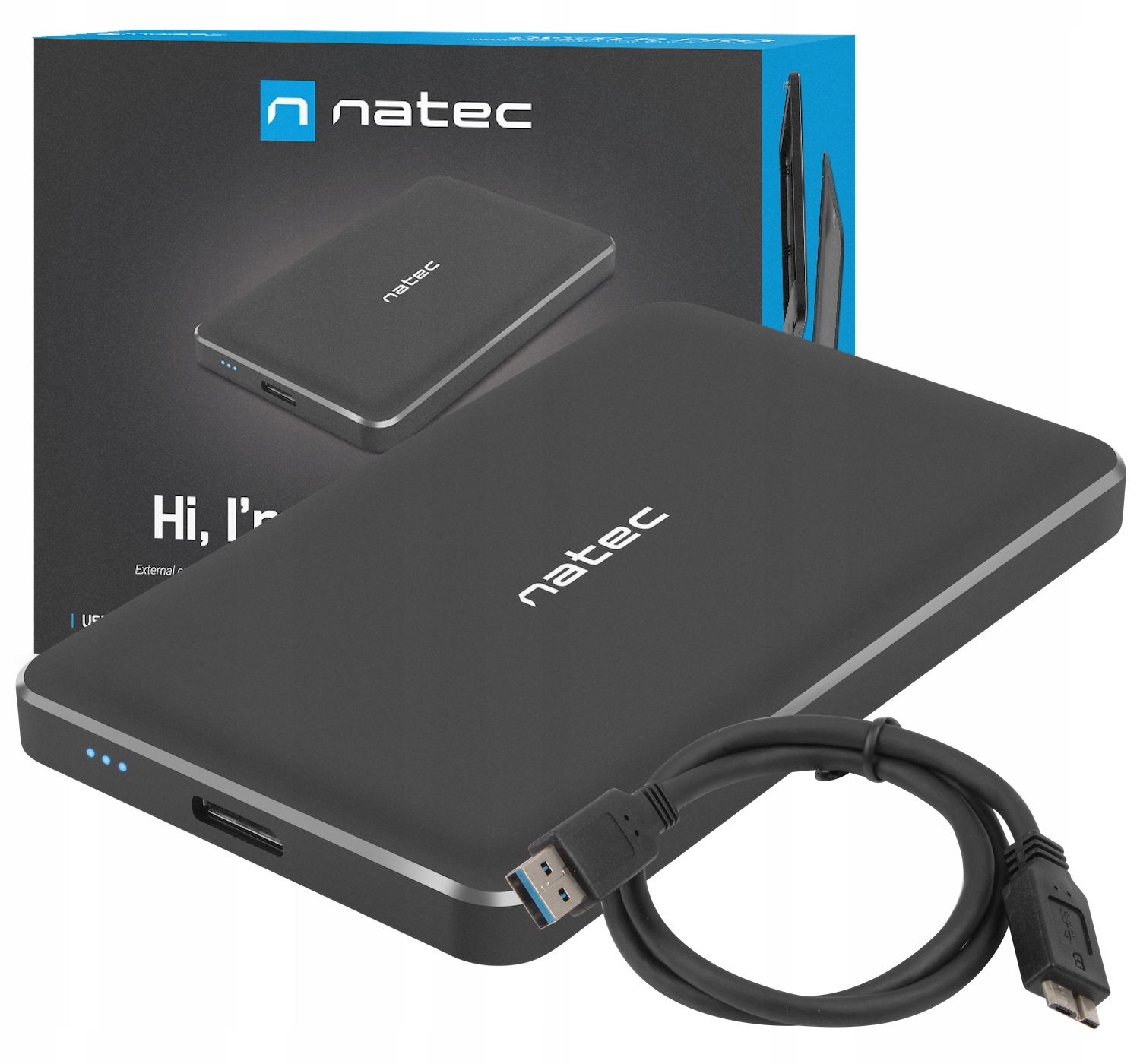 

Obudowa Dysku Natec Oyster Pro Sata 2.5'' Usb 3.0
