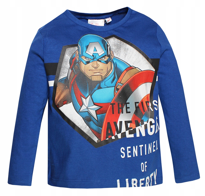 

Avengers Kapitan Ameryka Bluzka Chłopięca 128