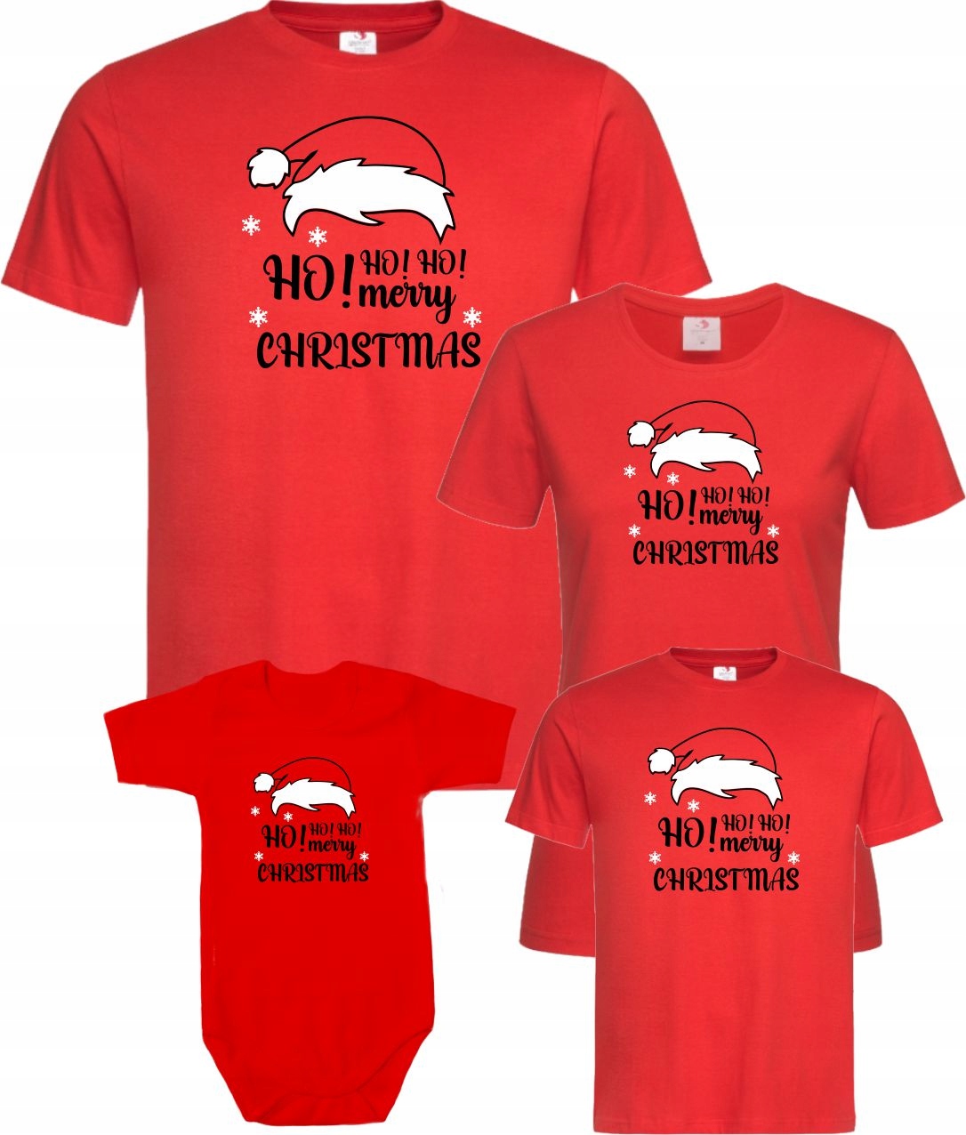 KOSZULKI ŚWIĄTECZNE MERRY CHRISTMAS NA SZTUKI Marka inna