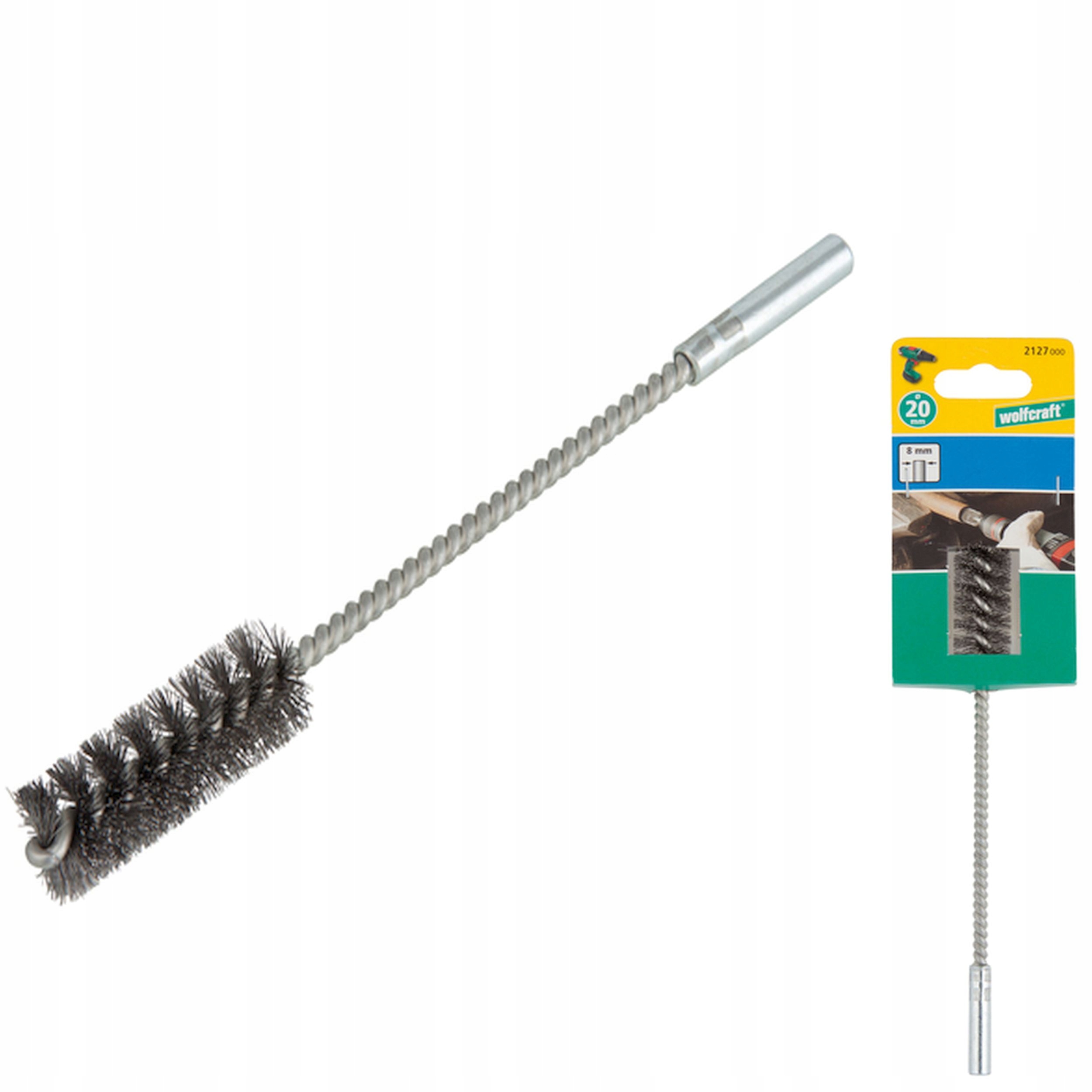 

Wolfcraft Szczotka druciana cylindryczna śr. 20x55