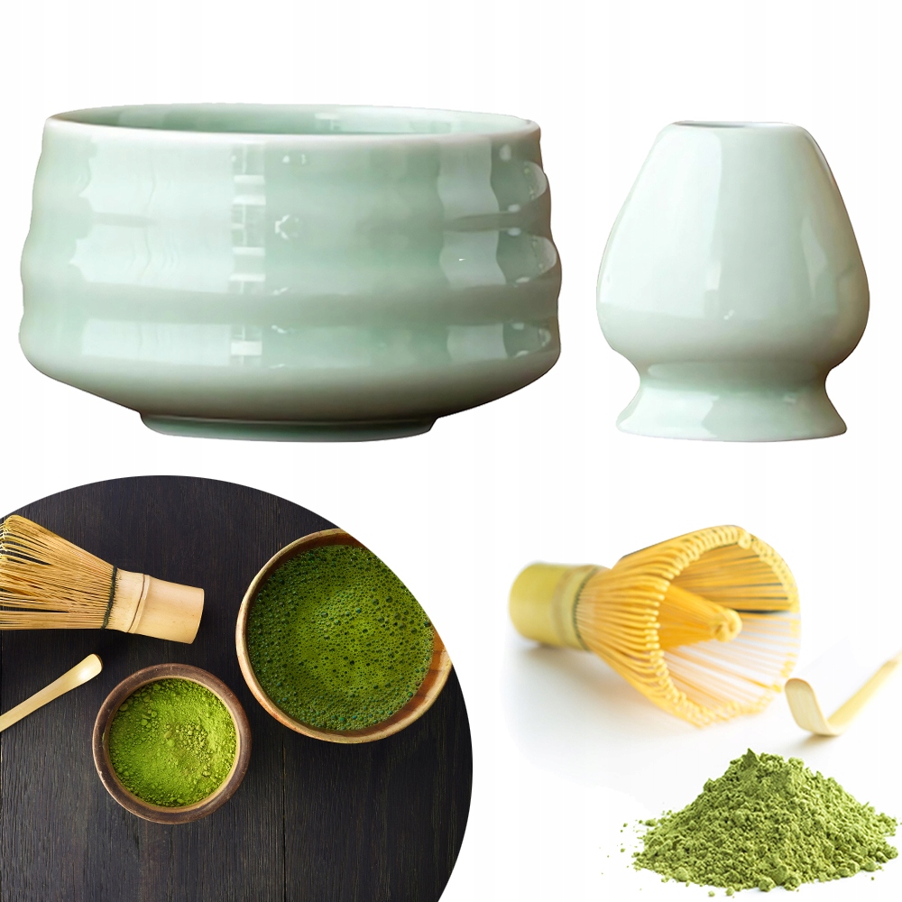 Levně Matcha Čaj Tradiční Sada Startovací Bambusový Mixér 4V1