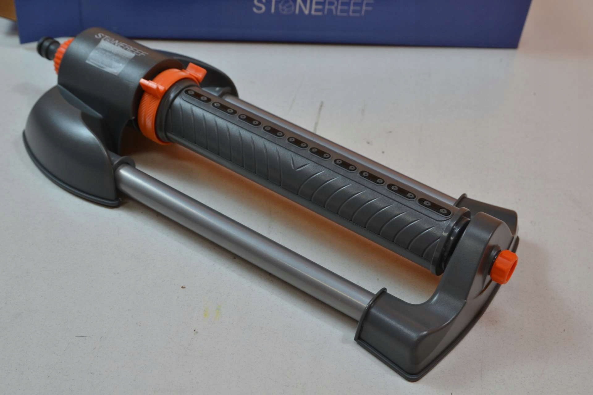 Zraszacz do trawnika długi - zraszacz 9- 251 m² STONE REEF Rasensprenger EAN (GTIN) 4262384160657