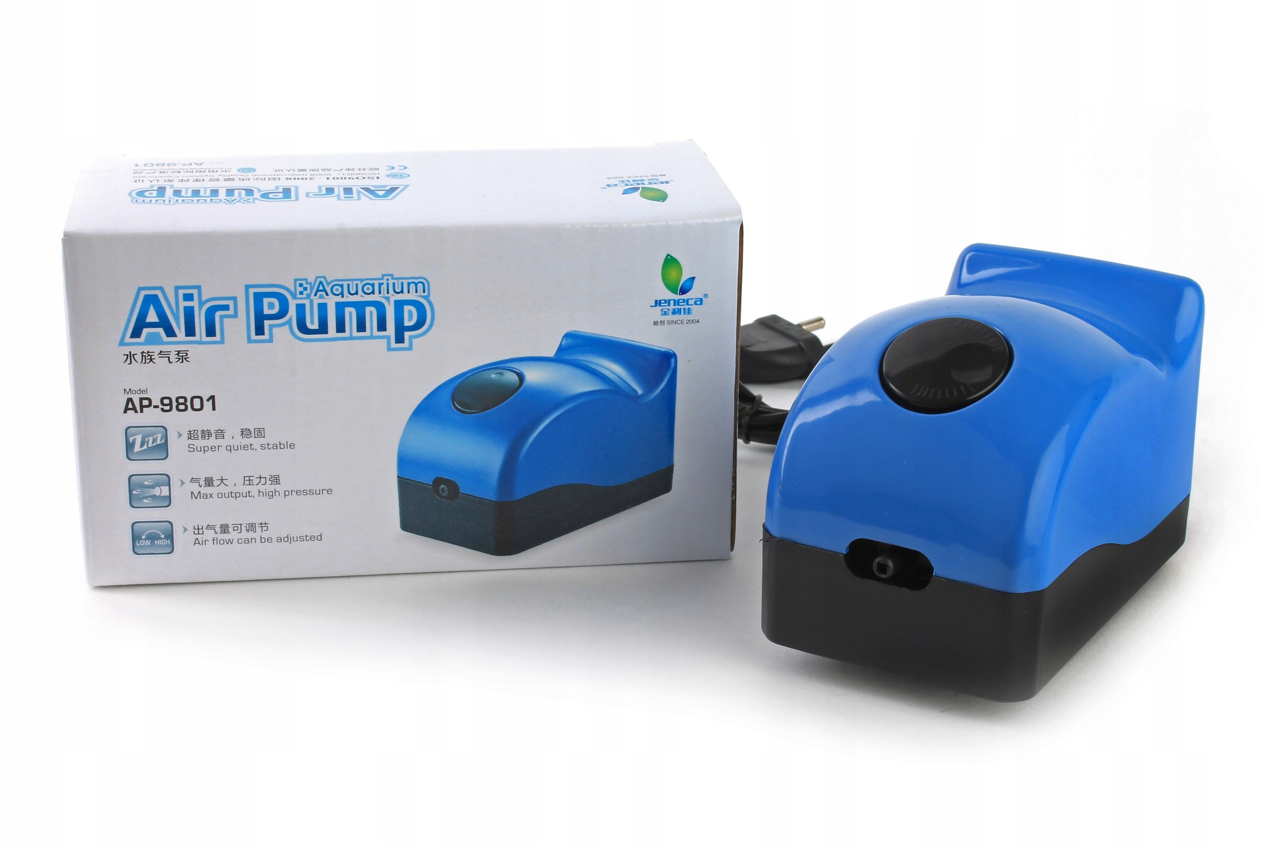 

Napowietrzacz do Akwarium 30-120L Jeneca 1x150L/H
