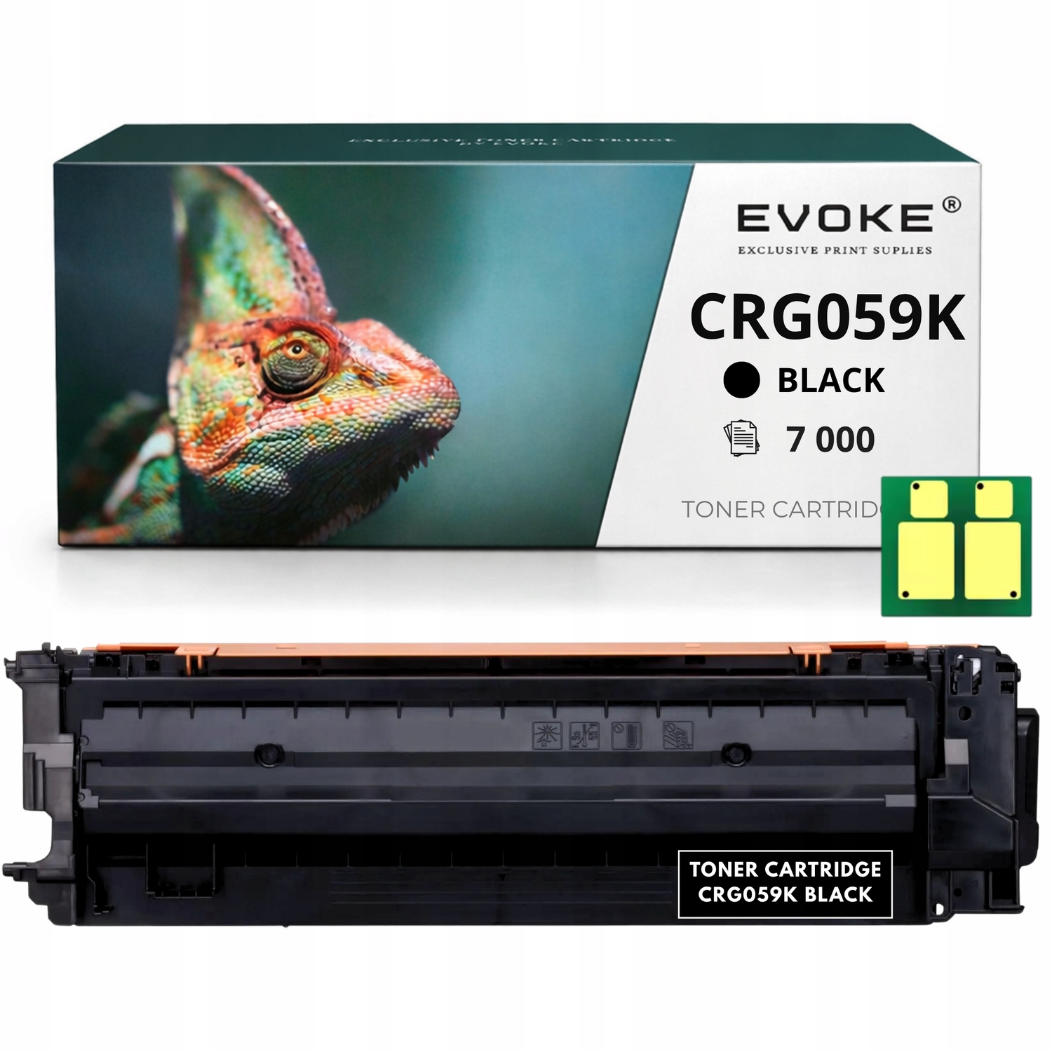 Toner pro Canon CRG-059K 3623C001 CRG059 černý i-SENSYS LBP852Cx Čip