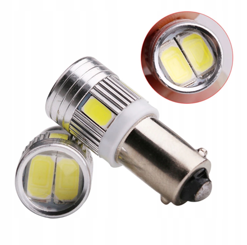 

Żarówka T4W /BA9s - Led 6xSMD Soczewka