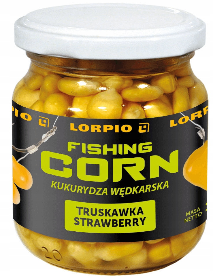 Lorpio Kukurydza w zalewie 125g Truskawka