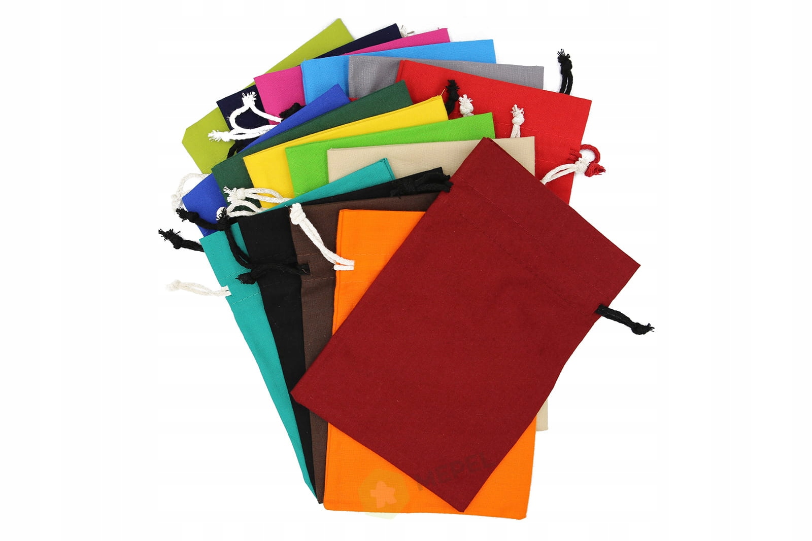 Woreczek materiałowy 14x20 cm (średni) - beżowy Producent inny