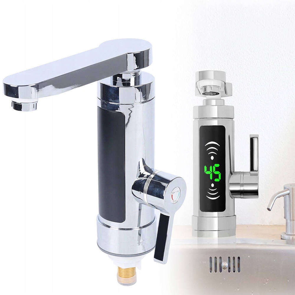 Elektrický Ohřívač Vody Kuchyňská Baterie Regulace Teploty