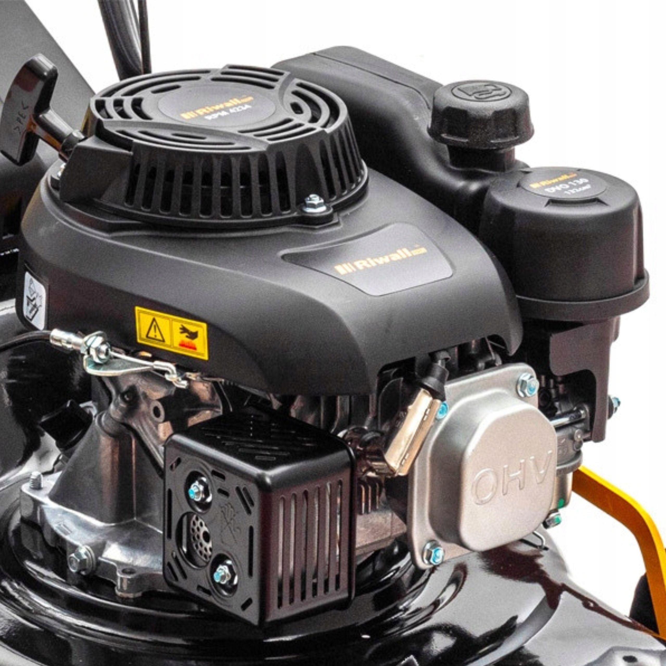 KOSIARKA SPALINOWA DO TRAWY Z NAPĘDEM 7KM MOCNA KOSIARKA NAPĘD Kosz z koszem