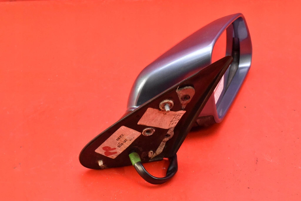 mirror right blue EU 014245 SKODA OCTAVIA 2 II 04-08 8 PIN