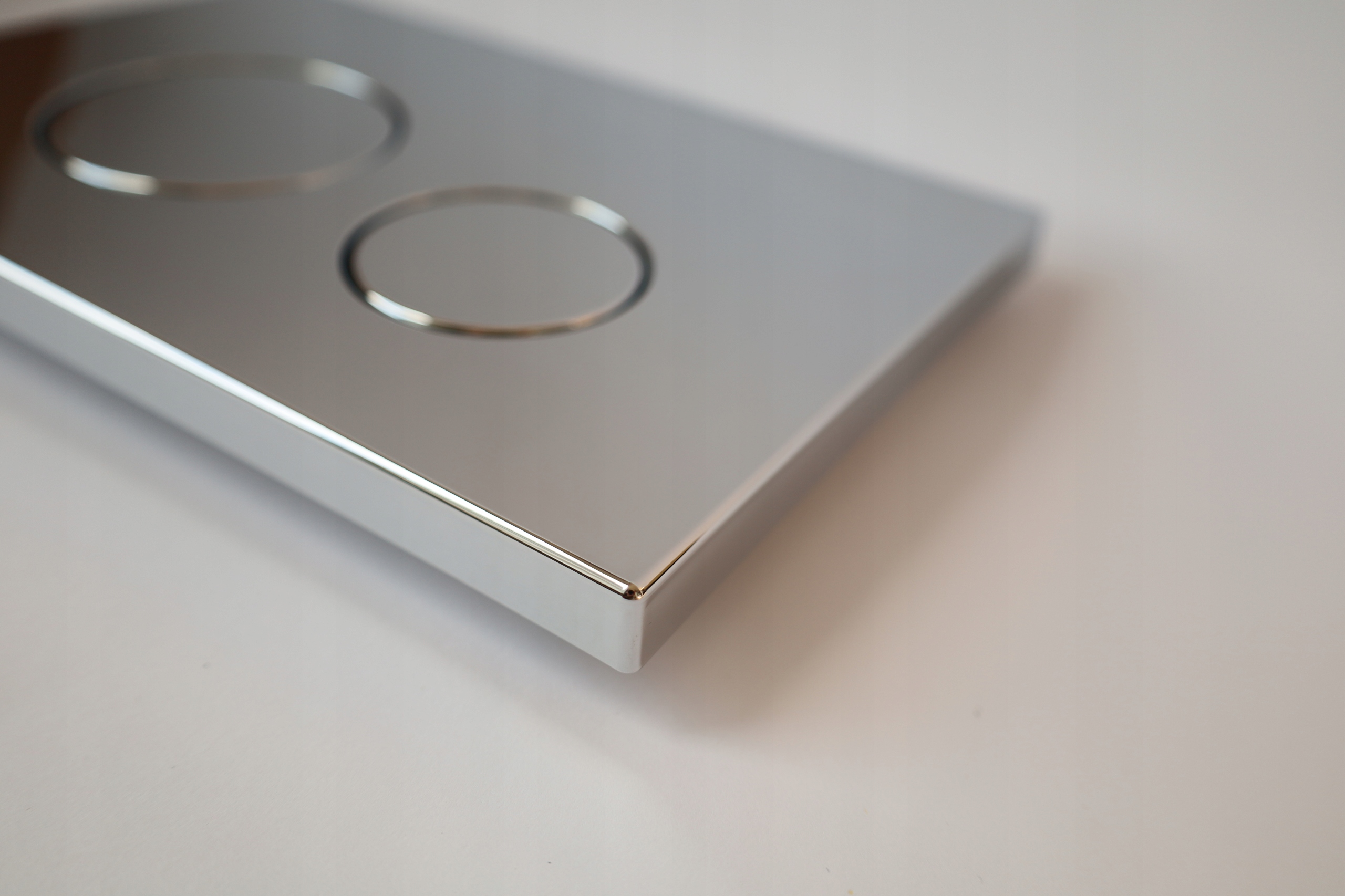 PRZYCISK do WC CHROMOWANY KKPOL OKRĄGŁE PRZYCISK Linia M11 CHROM POŁYSK OKRĄGŁE PRZYCISKI