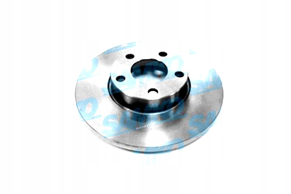 SAMKO TARCZE HAMULCOWE 2SZT. AUDI 100 A6 -97 LITA PRZÓD 2.0-2.5TDI