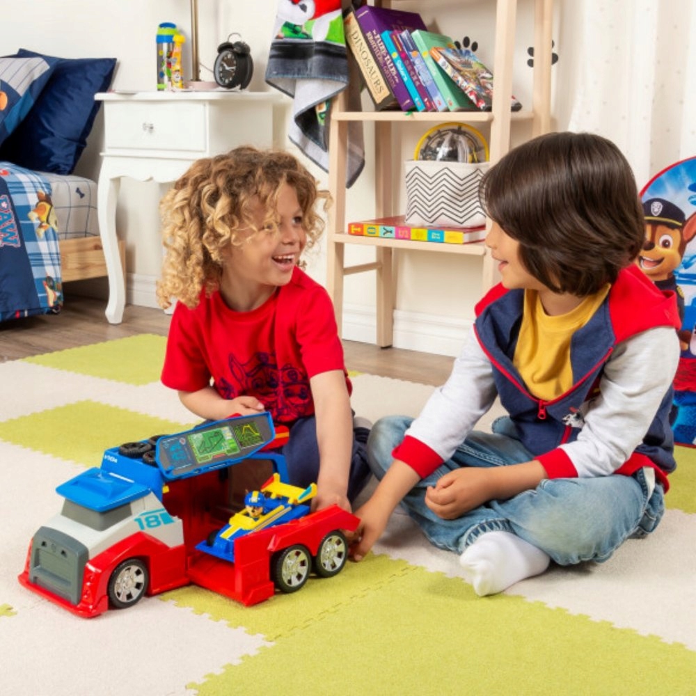 Psi Patrol Patrolowiec Pit Stop Św/Dźw Wyścigówka Model Psi Patrol