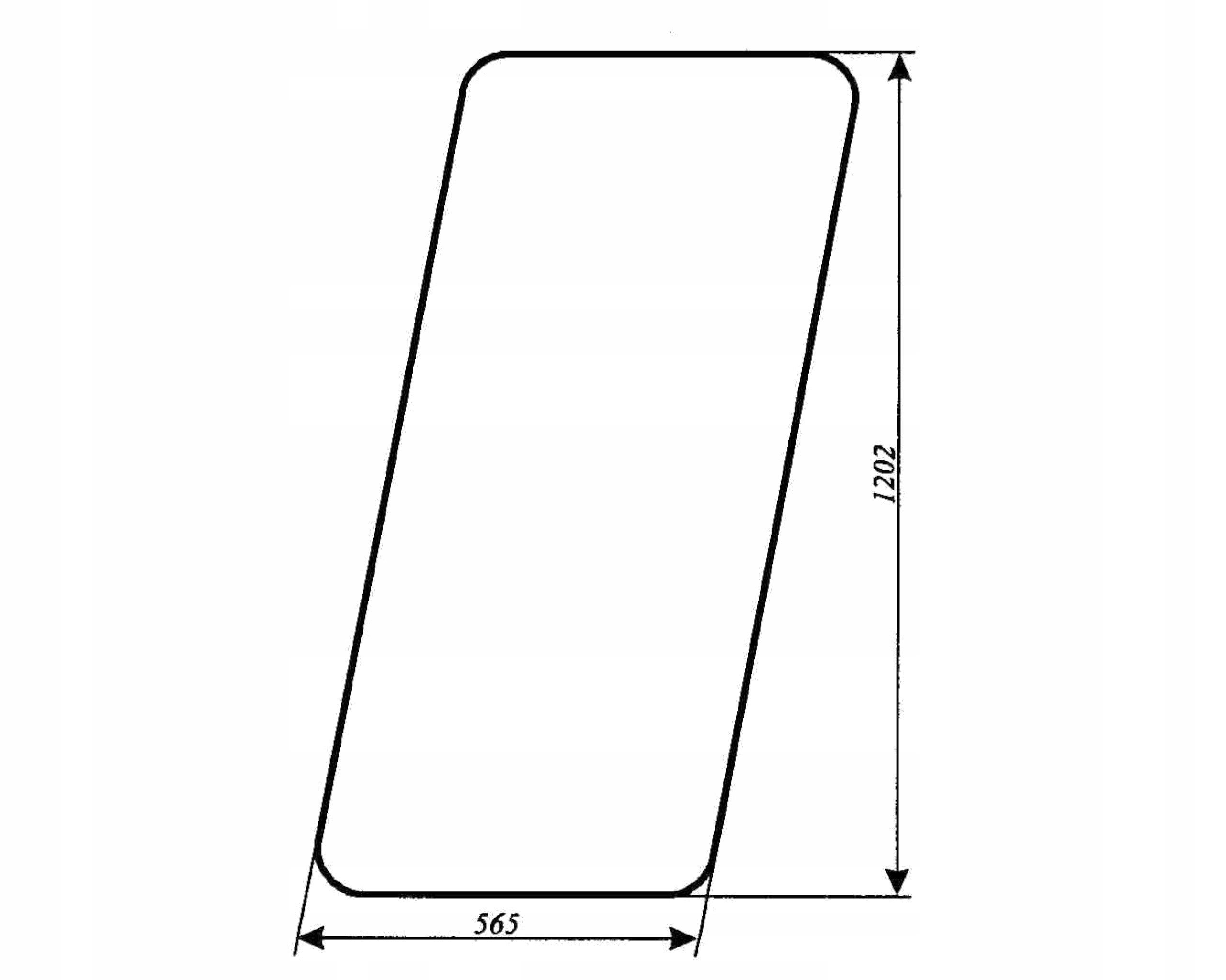 sklo řezačky pokosnice Fortschritt boční stálo