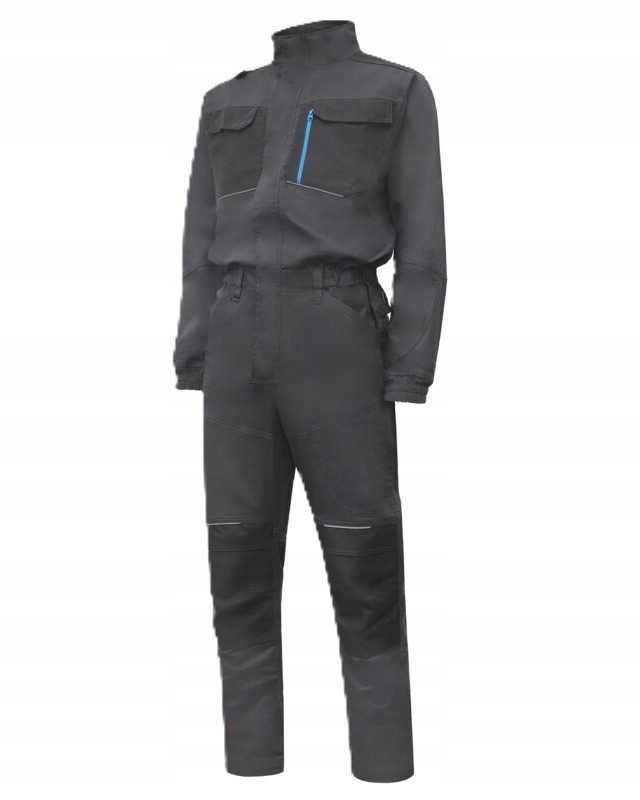Wurnitz kombinezon ochronny elastyczny ciemnoszary XL (54) Hoegert Technik