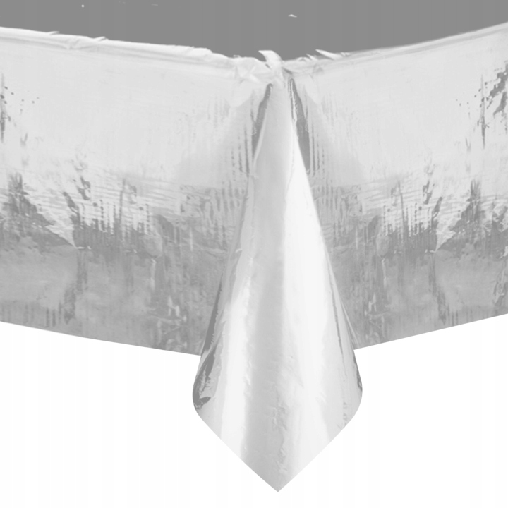 

Obrus foliowy srebrny 137x274cm